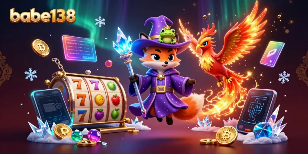 Babe138 menawarkan pengalaman bermain slot yang menyenangkan dengan simbol keberuntungan dan grafik menawan.