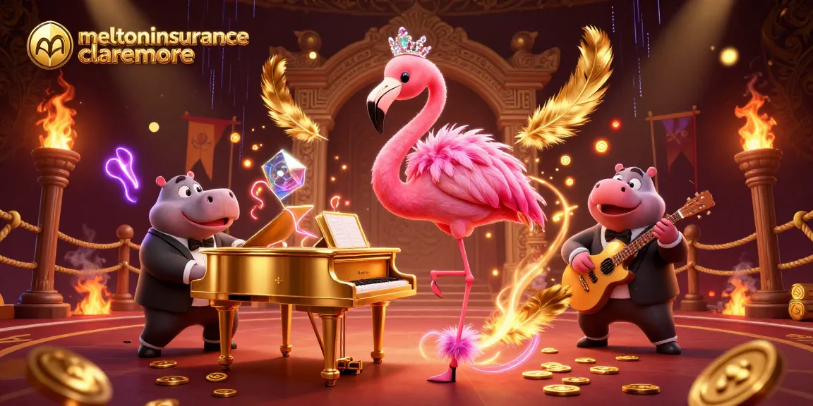 Experience gaming excitement with meltoninsuranceclaremore in a vibrant casino scene filled with action and colorful characters.