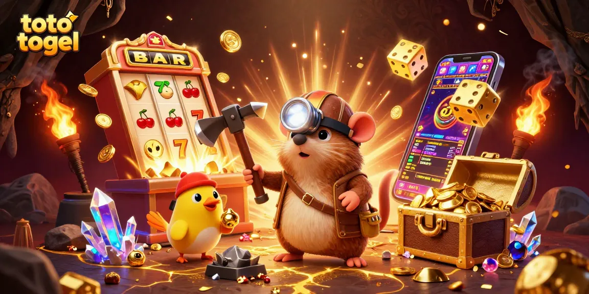 Menangkan permainan toto togel di kasino dengan mole penambang dan canary berharga yang menjelajahi harta karun!
