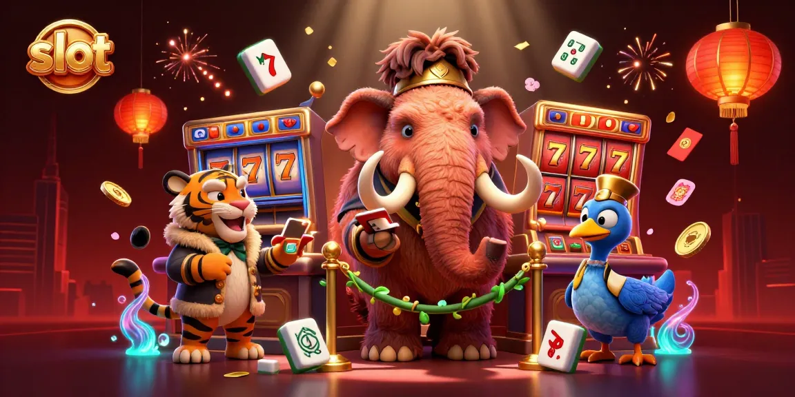 Spin the slot reels with exciting characters at a vibrant casino welcoming guests.