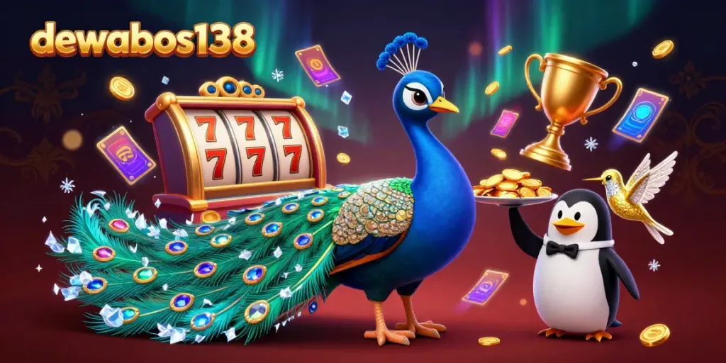 DEWABOS138 memenangkan jackpot dengan karakter kasino yang menarik.