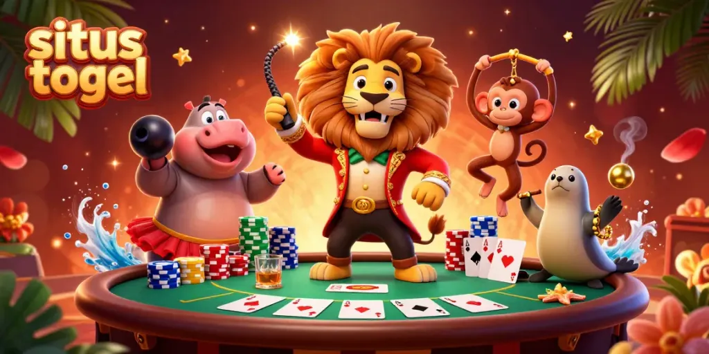 Engage in situs togel excitement with lively characters and vibrant gaming elements.