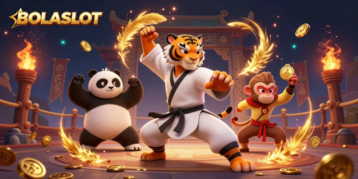 BOLASLOT players enjoying a fast-paced gaming experience in a vibrant casino illustration.