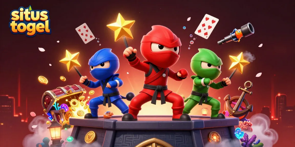 Menyelami keseruan situs togel dengan karakter ninja chameleon dan harta karun yang mengagumkan.