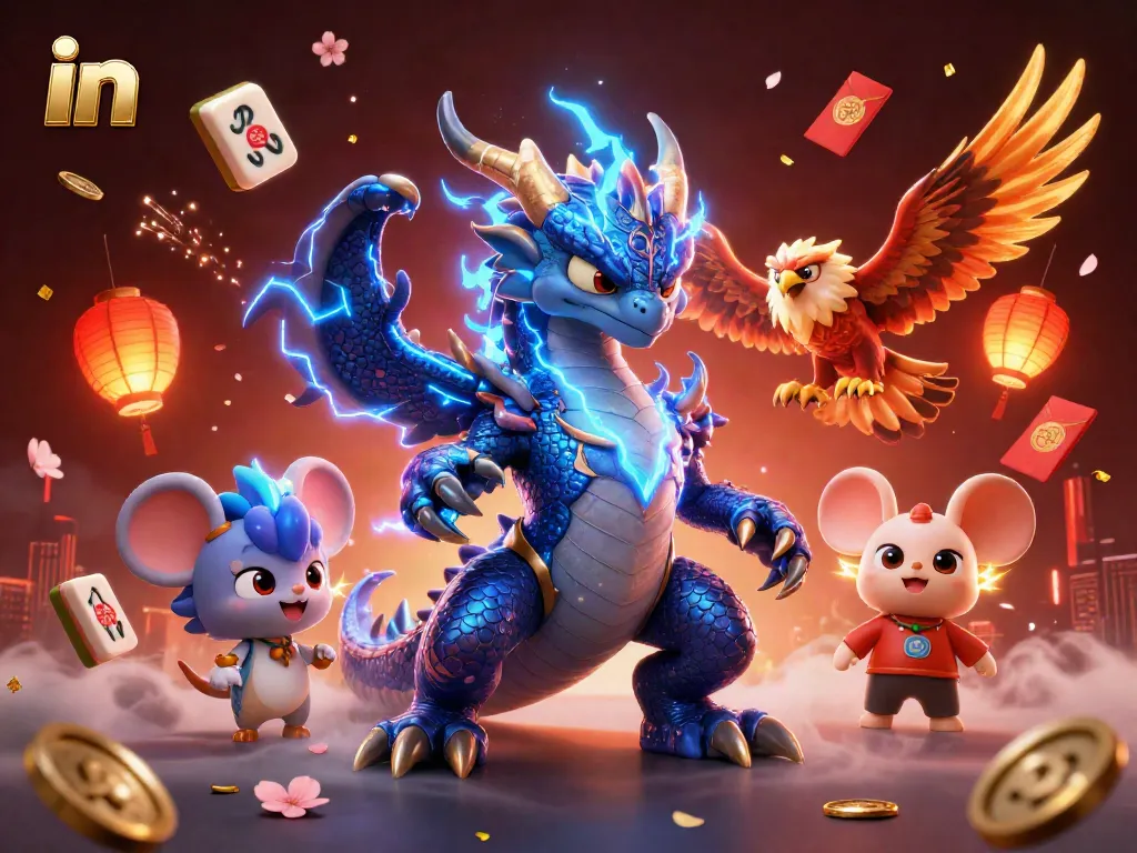 Engage in thrilling gameplay with the dragon, hawk, and thunder mouse at 789Club online casino.
