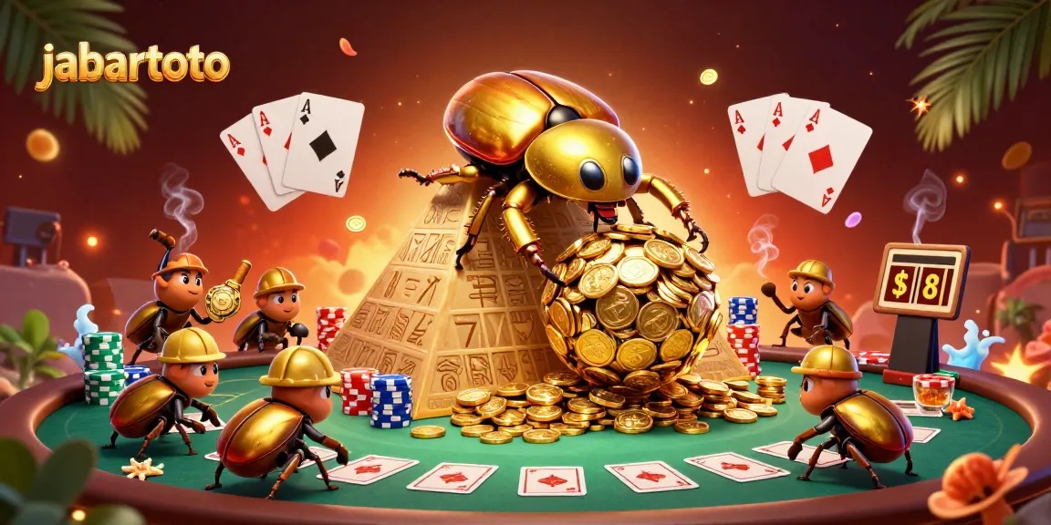 Menangkan jackpot di jabartoto sambil menikmati kesenangan kasino dengan ilustrasi 3D yang menarik.