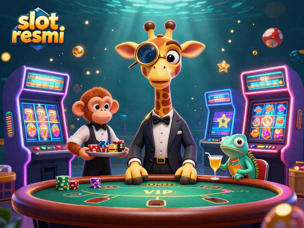 Kembangkan strategi bermain di slot resmi dengan ilustrasi kasino 3D yang dinamis dan penuh warna.