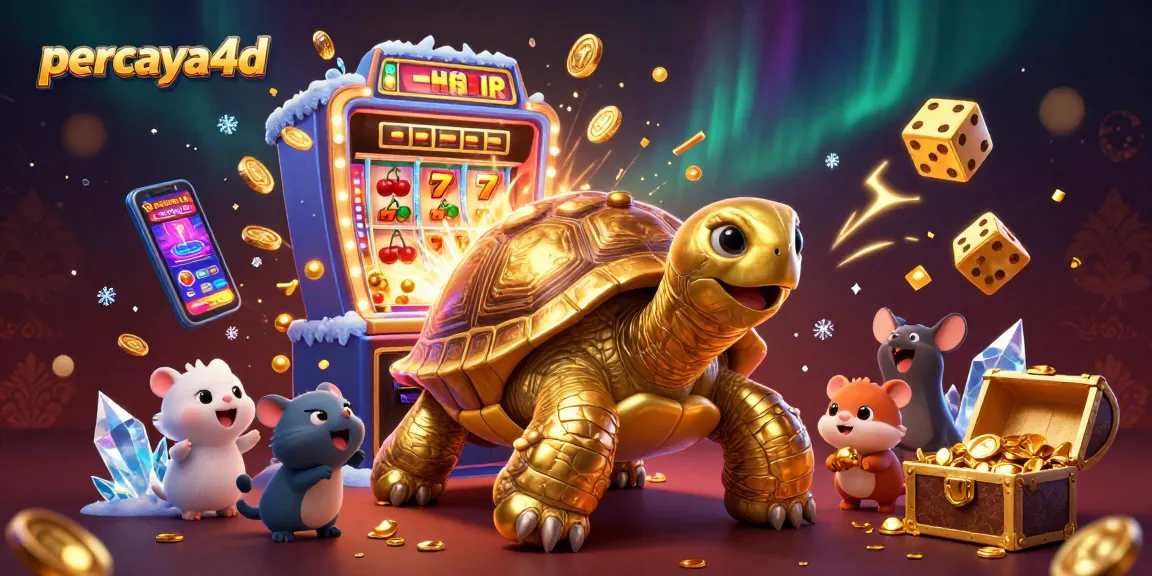 Nikmati permainan slot cepat percaya4d dengan ilustrasi 3D yang meriah dan penuh warna.