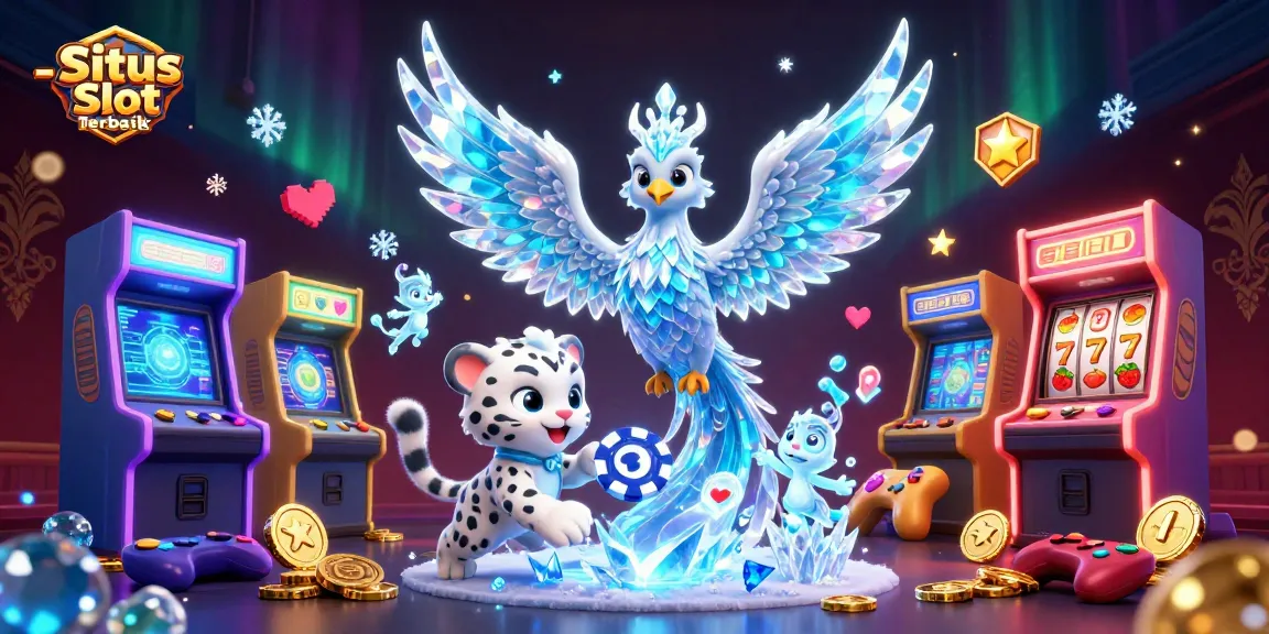 Gambar - Situs Slot Terbaik dengan karakter kartun 3D beraksi di dunia slot.