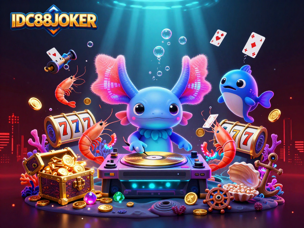 Experience the vibrant casino world with IDC88JOKER, featuring dynamic characters and engaging gameplay elements.