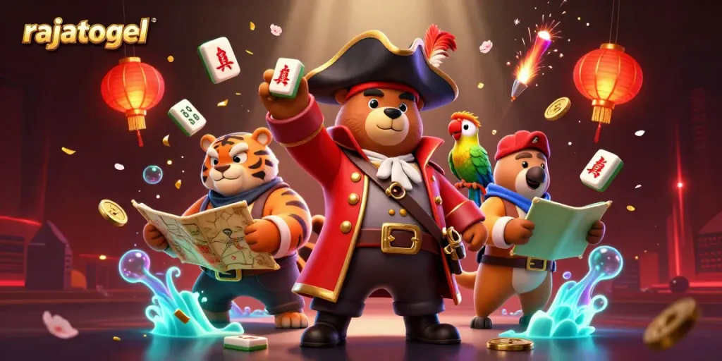 Engage with rajatogel live results showcasing pirate-themed elements in a dynamic casino scene.