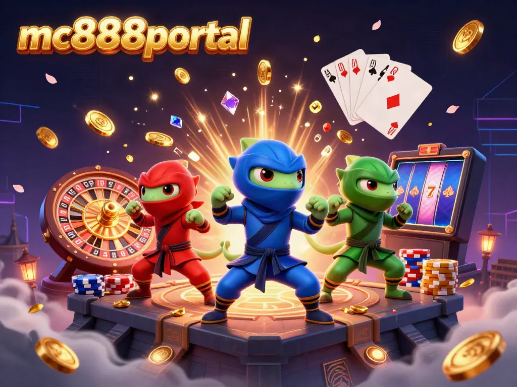 Menangkan keberuntungan di mc888portal dengan chameleon ninja dan kasino yang penuh keceriaan.