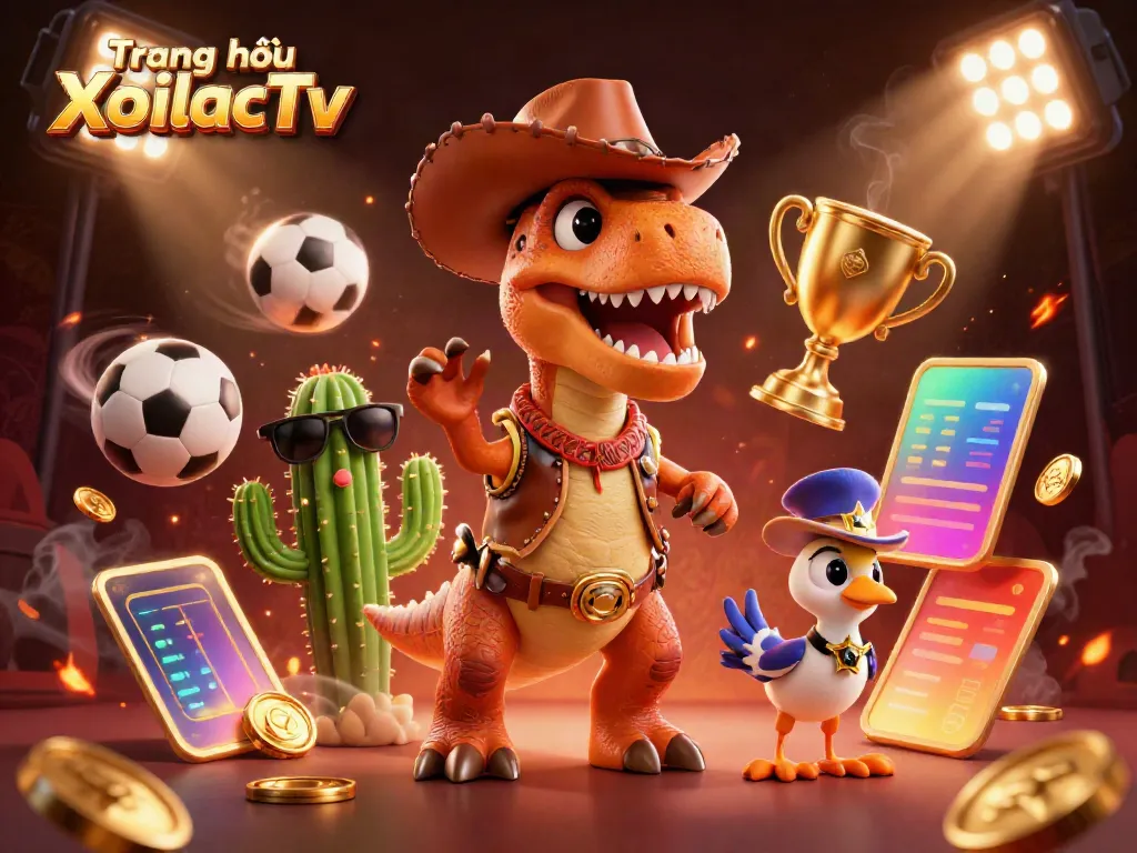 Experience dynamic sports betting excitement with Trang chủ XoilacTv as 3D characters and elements come alive.