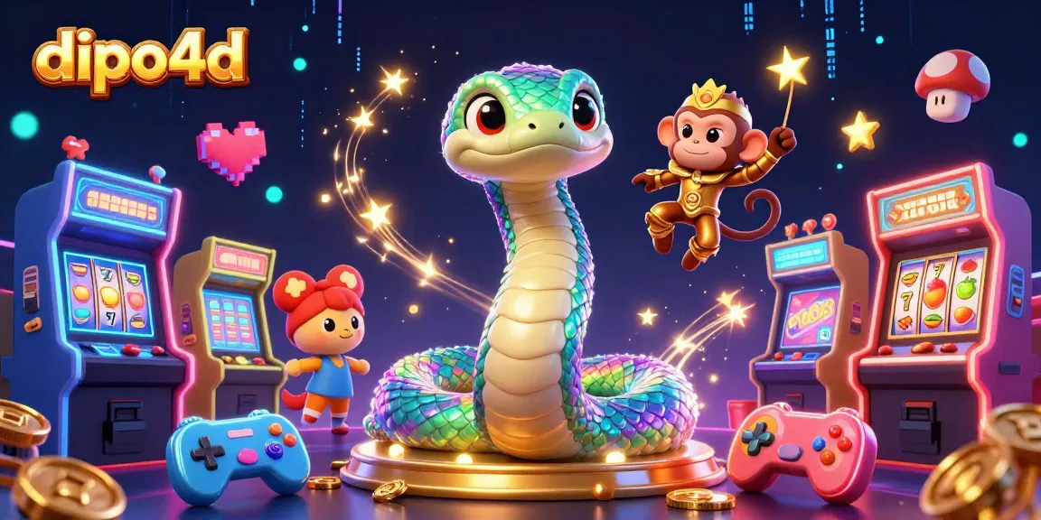 Play and win exciting jackpots at dipo4d with vibrant 3D characters and captivating casino elements.