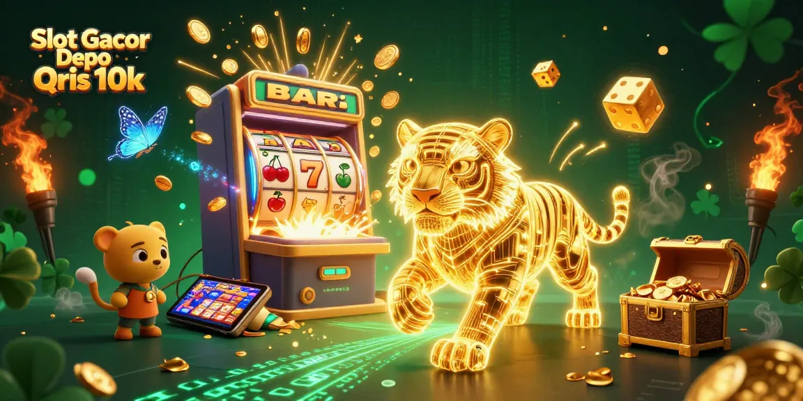 Slot Gacor Depo Qris 10k tawarkan jackpot luar biasa dengan slot 3D dan elemen permainan yang menarik.