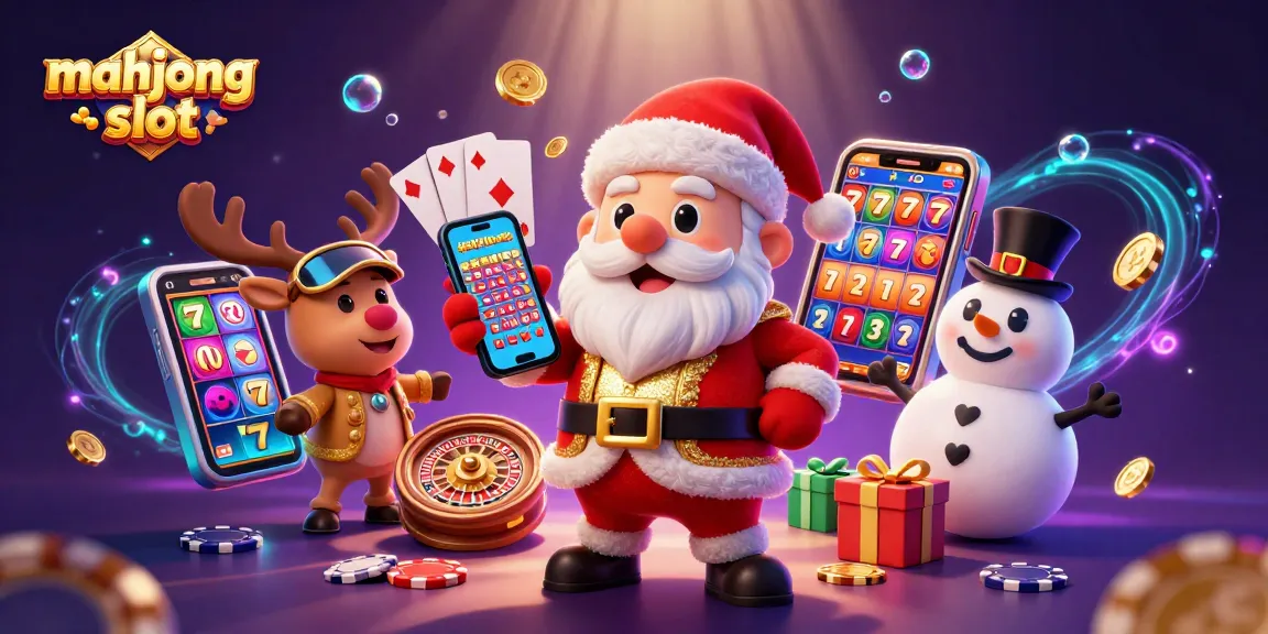 Experience thrilling mahjong slot action with a festive casino atmosphere illustrated in 3D.