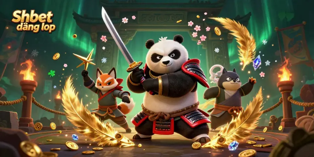 Engage in thrilling gameplay with Shbet đăng nhập at an online casino featuring dynamic characters and elements.