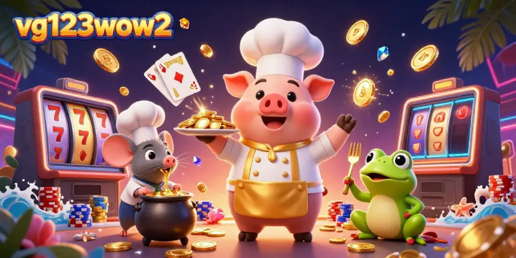 Mesin slot dan karakter menggunakan vg123wow2 menghadirkan keseruan kasino Indonesia.