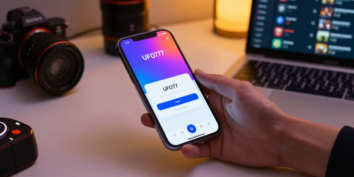 Antarmuka aplikasi UFO777 di ponsel dengan jadwal pertandingan, menunjukkan kemudahan akses dan pengalaman pengguna yang modern.