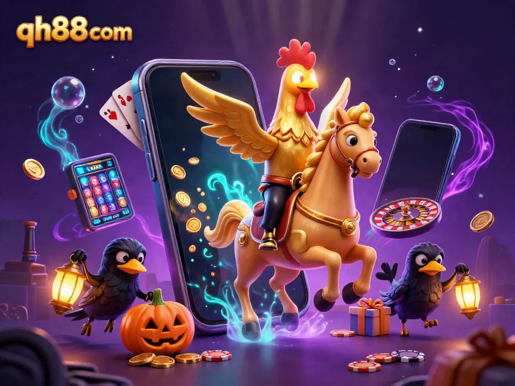 Engage in thrilling gameplay at qh88 com with dynamic gaming elements and animated characters.