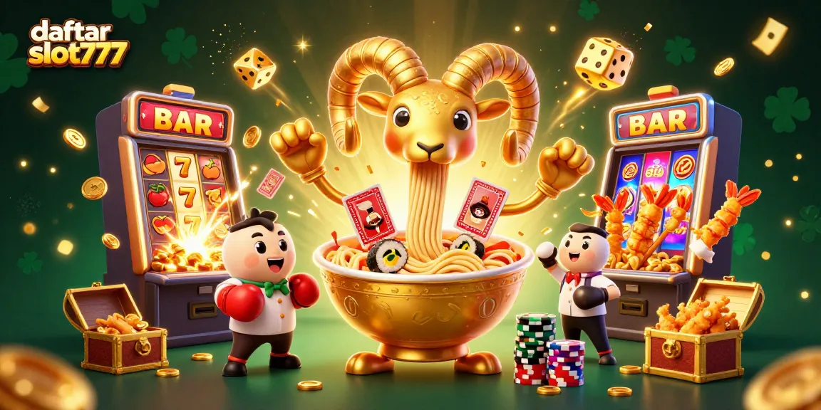 Spin the reels at daftar slot777 with vibrant casino characters and energy bursting from every corner.
