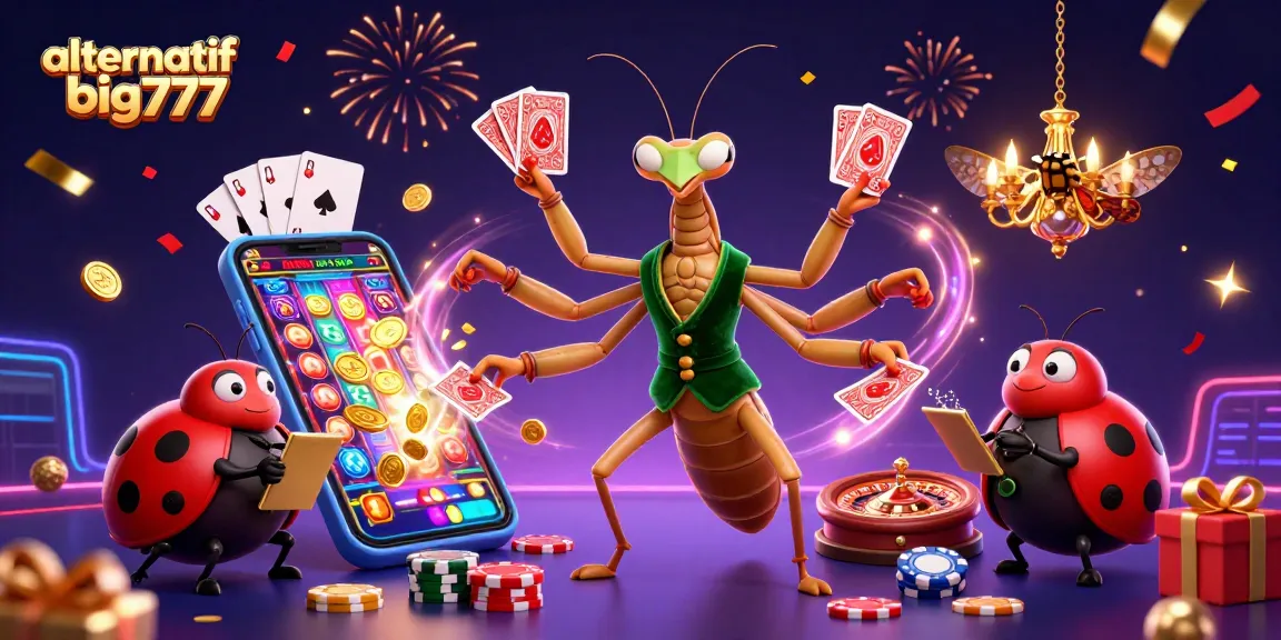 Experience thrilling gameplay with alternatif big777, bringing vibrant slot action alive in a dynamic casino environment.